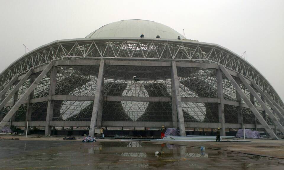 重庆温泉馆网架工程